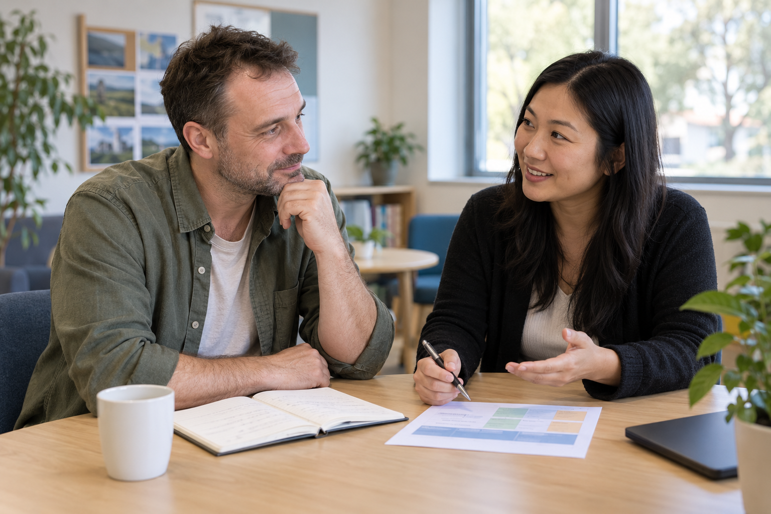Accompagnement professionnel individualisé avec une conseillère