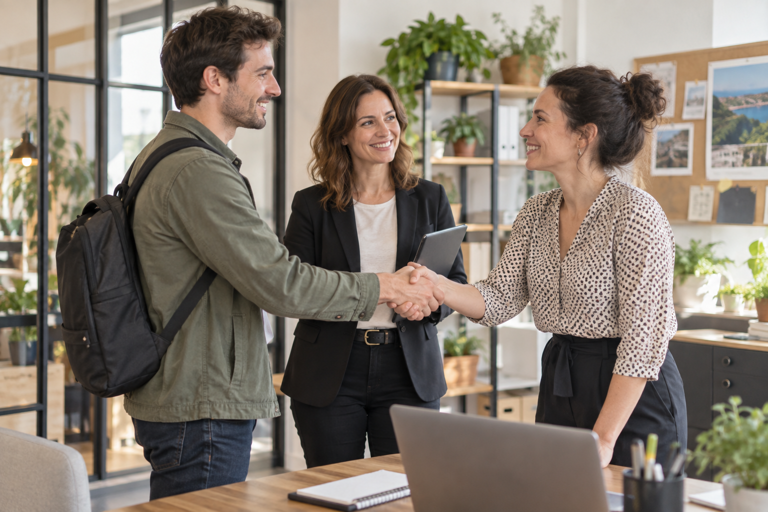 Mise en relation d’un candidat avec une employeuse