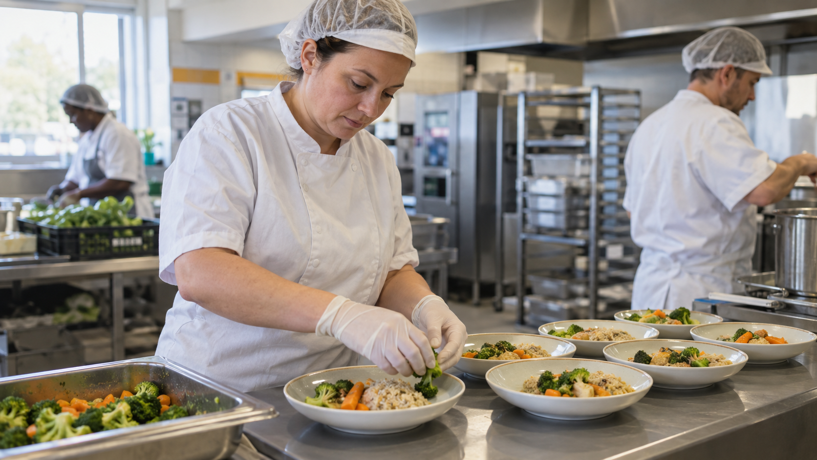 Agent de cuisine en restauration collective